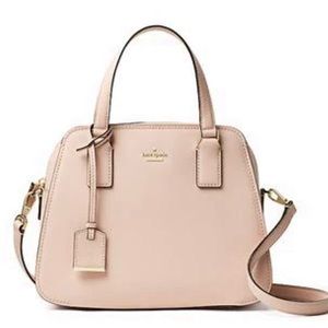 KATE SPADE Cameron Street Little Babe Pink Leather Crossbody Satchel Bag